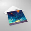 Bilder auf glas - Abstraktion Ballon - 70x70cm - Glasbilder Produktbild-Vorschau 2