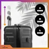 OMNA | 3-in-1 Koffer auf Rollen Set - Schwarz - Leicht, Produktbild-Vorschau 4