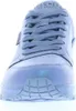 A close-up, front-facing view of a blue Skechers sneaker. Náhľad obrázku produktu