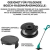 4 Stück Rasentrimmer Ersatzspulen kompatibel mit Bosch Produktbild-Vorschau 5