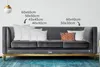 MuchoWow® Zierkissen Sofakissen Wohnzimmer Dekokissen 50x30 Produktbild-Vorschau 3