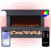 Klarstein Deko Kamin mit LED-Flammen, Elektro Kamin mit Produktbild-Vorschau 1