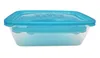 A single food storage container with a blue lid. Produktbild-Vorschau