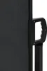 vidaXL Store latéral extensible noir 160x600 cm Voir les images du produit 11