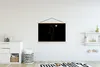 MuchoWow® Textilposter Frau - Mond - Schwarz - Produktbild-Vorschau 2