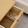 Nachttisch VENETA mit 2 Schubladen, natur - Nachtkonsole Produktbild-Vorschau 6