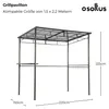 osoltus Grillpavillon Gas Grill Unterstand Dach Grill-Ecke Produktbild-Vorschau 3
