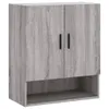 vidaXL Nástěnná skříňka Grey Sonoma 60x31x70 cm Dřevěný Náhled obrázku produktu 1