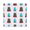 MuchoWow® Mauspad Mousepad Rucksack - Muster - Retro - Produktbild-Vorschau 1