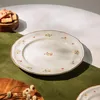 HOMLA GRETA Essteller mit Blumen 27 cm Produktbild-Vorschau 5