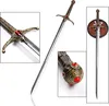 Spada decorativa fantasy 107,5 cm con supporto da parete – Anteprima dell’immagine prodotto 1