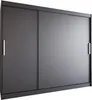 Easy4You L2 250 cm Schwarz Schiebetüren Kleiderschrank Produktbild-Vorschau 1