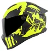 Bogotto Rapto Demon Helm, grau/gelb matt, L Produktbild-Vorschau 2