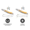 Two images of a baby bouncer, one showing it in a rocking motion and the other in a stable position, with accompanying text and icons. Produktbild-Vorschau