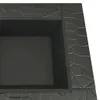 vidaXL Zahradní krb s pokrem 81x81x47 cm XXL Ocel Náhled obrázku produktu 4