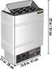 Riscaldatore per sauna VEVOR 9 KW, riscaldatore elettrico Anteprima dell’immagine prodotto 16