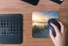 MuchoWow® Mauspad Mousepad Sonnenuntergang - Strand - Düne Produktbild-Vorschau 4