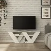 Skye Decor, Pipralla - White, TV-Schränke, Weiß, 110 x 40 x Produktbild-Vorschau 1