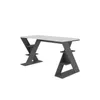 Papillon Table De Travail - Blanc - Anthracite Voir les images du produit 2
