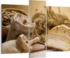 Bild auf Leinwand - Leinwandbild - Brot Essen Holz - Produktbild-Vorschau 1