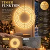 LED Lichterkranz Ø 38 cm 700 LEDs Warmweiß mit Stecker & Produktbild-Vorschau 4