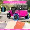 COSTWAY 12V auto elettrica per bambini, auto elettrica con Anteprima dell’immagine prodotto 6