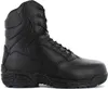 A black Magnum Stealth Force 8.0 S3 leather boot shown from the side against a white background. Produktbild-Vorschau
