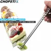 MAVURA CHOPSTIX Set de baguettes asiatiques en acier Voir les images du produit 3