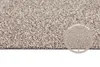 Close-up view of a beige carpet or mat with a circular overlay indicating its thickness. Anteprima dell’immagine prodotto
