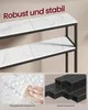 VASAGLE Konzolový stolek, úzký stolek k pohovce s 2 Náhled obrázku produktu 3