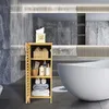 WAOHO badezimmerschränke aus Bambus,Badezimmer Produktbild-Vorschau 4