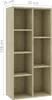 vidaXL Libreria in rovere Sonoma 50x25x106 cm in materiale Anteprima dell’immagine prodotto 12