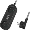 LogiLink Steckdosenleiste 2-fach + 3x USB schwarz ohne Produktbild-Vorschau 1
