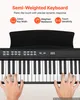 Pianino cyfrowe VEVOR 88 klawiszy, półważone pianino Podgląd zdjęcia produktu 3