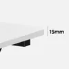 Huzaro Hero 7.0 table de jeu en forme de L, blanc, Voir les images du produit 14