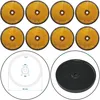 8 x Reflektor für Anhänger – orange Katzenaugen Ø60mm, Produktbild-Vorschau 2