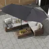Puluomis Parasol 400 x 200 x238cm UPF 50+ avec manivelle Voir les images du produit 9