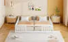 Cama doble de 90 x 200 cm, cama infantil baja con Vista previa de la imagen del producto 18