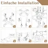 ZMH Lampa sufitowa LED 98CM Oświetlenie sufitowe 90W Podgląd zdjęcia produktu 8
