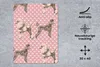 MuchoWow® Mauspad Mousepad Herz - Pudel - Muster 30x40 cm - Produktbild-Vorschau 3