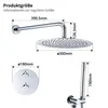 Unterputz Duschsystem Thermostat Regendusche Duschset Produktbild-Vorschau 9