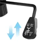 A close-up of a lever on an office chair, with arrows indicating up and down movement. Produktbild-Vorschau
