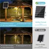 LED Solarlampe Bewegungsmelder Außen Pendelleuchte IP65 Produktbild-Vorschau 6