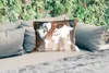 MuchoWow® Outdoor Kissen - Weltkarte - Holz - Weiß - 50x30 Produktbild-Vorschau 2