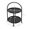 Runder Couchtisch im Loft-Stil mit Griff, aus Metall, 34 x Produktbild-Vorschau 8