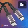 REAGLE USB C PD 240W 5A pro kábel iPhone 15 16, MacBook Pro Náhľad obrázku produktu 8