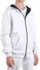 KMISSO Mädchen Kapuzen Sweatjacke Hoodie Weiß 128 Produktbild-Vorschau 1