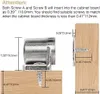 Magnetschnäpper, 4 Stück Tür Magnete für Schranktüren, Produktbild-Vorschau 5