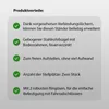 Fahrradanlehnbügel 90x84 cm Stahl feuerverzinkt Ø 49 mm Produktbild-Vorschau 6