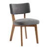 LVHOM Chaise rembourrée massive (lot de 2) recouverte de Voir les images du produit 2